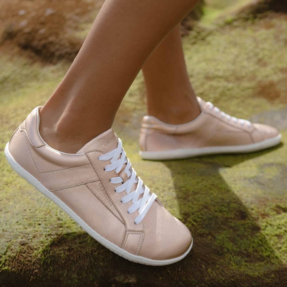 Groundies Melbourne Metallic Rose